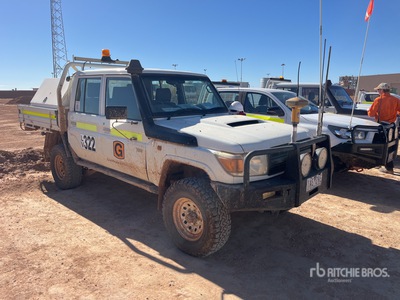 2013 Toyota LandCruiser 79 Series WorkMate 4x4 Dual Cab Pick-up