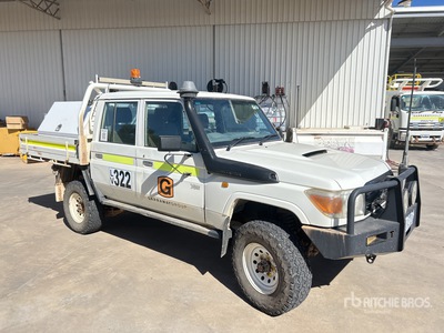 2013 Toyota LandCruiser 79 Series WorkMate 4x4 Dual Cab Pickup