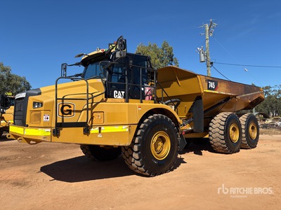 2018 Cat 745 Articulated Dump Truck