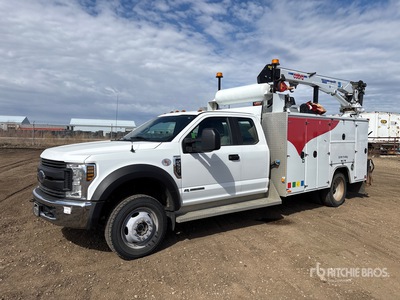2018 Ford F-550 XL 4x4 Extended Cab Camion de service