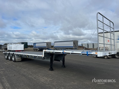 1994 Freighter 13.6 m Tri/A Single Drop Przyczepa z pokładem schodkowym