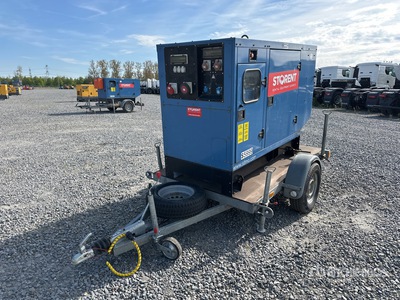 Sdmo J66K 63 kVA Mobile Generator Set