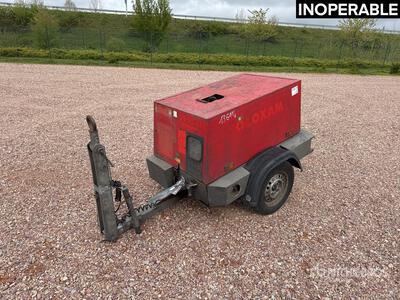 2013 Kaeser M20 Mobile Compresseur A Air Air Compressor (Inoperable)