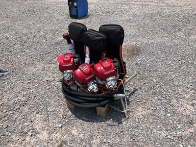 Quantity of (3) 2026 LIONDI FZB-35 Lote de Vibradores de Concreto (Sin Usar) / Concrete Vibrator (Unused)