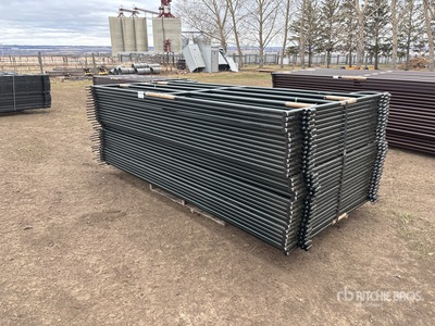 Quantity of (31) 2025 BYT RP96 9 ft 6 in x 5 ft Ranch Livestock Panel (Unused)