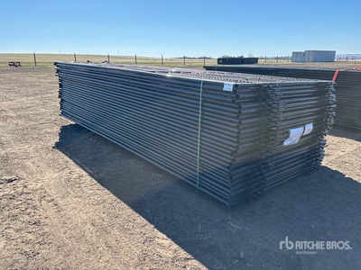 Quantity of (27) 2026 BYT WBF016 16 ft x 6 ft 7 in Heavy Duty Valla de viento (Unused)