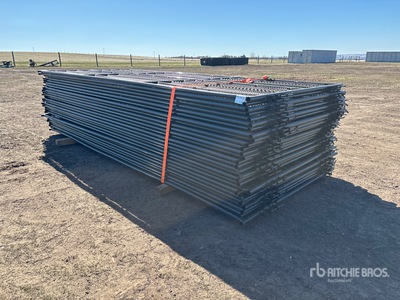 Quantity of (27) 2026 BYT WBF016 16 ft x 6 ft 10 in Heavy Duty Valla de viento (Unused)