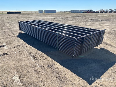 Quantity of (12) 2025 BYT HDALYPNL16 5 ft 10 in x 16 ft Alley Panel Panel para ganado (Unused)