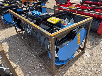 2026 Raytree RMDM72SS 72 in Drum Skid Steer Mulcher (Unused)