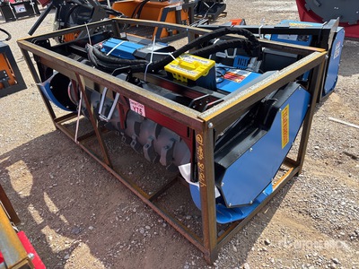 2026 Raytree RMDM72SS 72 in Drum Skid Steer Mulcher (Unused)