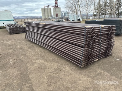 Quantity of (21) 2025 BYT HDALYPNL16 5 ft 10 in x 16 ft Alley Panel Livestock Panel (Unused)