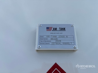 2026 AM Tank AM-TANK 2300 DIESEL 2376 gal Skid Mounted Steel Storage Fuel Tank (Unused)