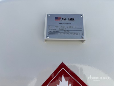 2026 AM Tank AM-TANK 2300 DIESEL 2376 gal Skid Mounted Steel Storage Fuel Tank (Unused)