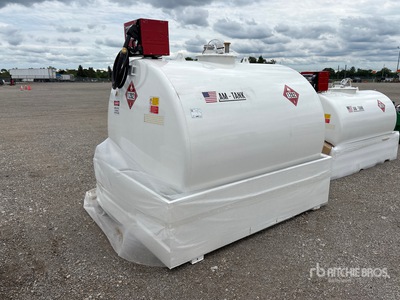 2026 AM Tank AM-TANK 1000 DIESEL 1000 gal Skid Mounted Steel Storage Réservoir de carburant (Unused)