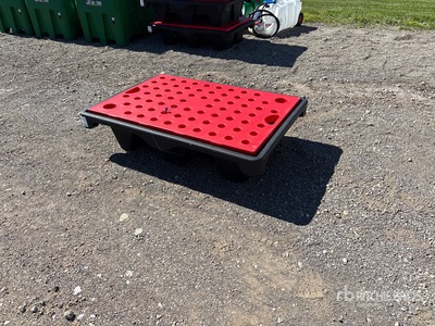 2026 AM Tank Skid Mounted Poly 32 gal Spill Containment Tank (Unused)