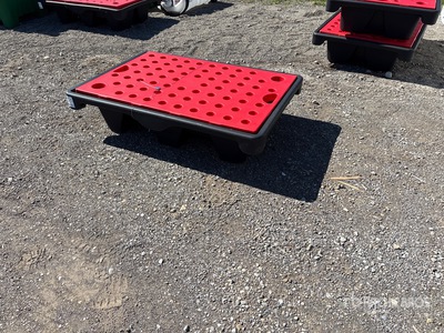 2026 AM Tank Skid Mounted Poly 32 gal Spill Containment Tank (Unused)