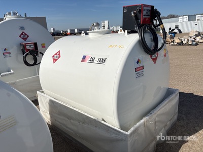 2026 AM Tank AM-TANK 1000 DIESEL 1000 gal Skid Mounted Steel Tanque de combustible (Unused)