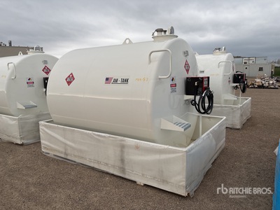 2026 AM Tank AM-TANK 2300 DIESEL 2376 gal Skid Mounted Steel Storage Fuel Tank (Unused)