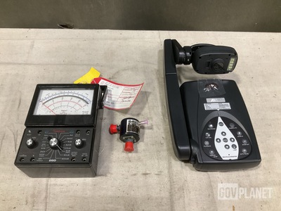 (2) Multimeters, (4) Document Cameras, (1) Pressure Switch & Assorted Items