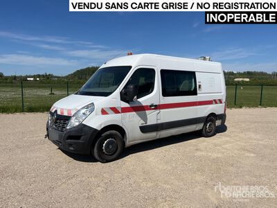 2014 Renault Master Securix Vehicule Utilitaire Atelier Fourgon cargo (Inoperable)