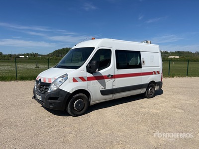 2014 Renault Master Securix Vehicule Utilitaire Atelier Cargo Van (Inoperable)