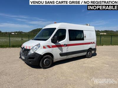2014 Renault Master Securix Vehicule Utilitaire Atelier Fourgon cargo (Inoperable)