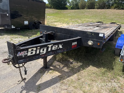 2017 Big Tex 22PH HD 25 ft T/A Equipment Trailer
