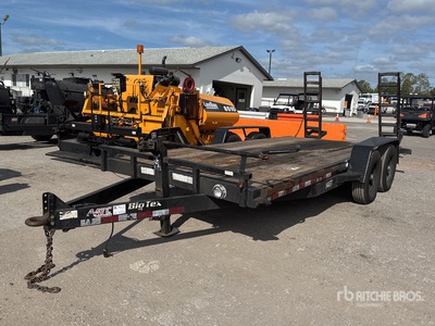 2015 Big Tex 14ET-18BK 18 ft T/A Equipment Trailer