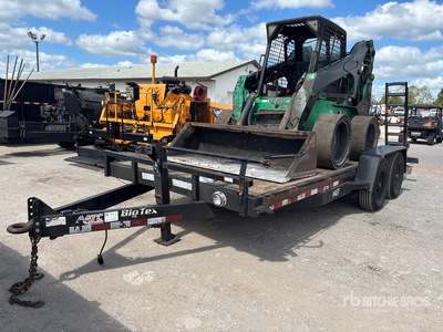 2015 Big Tex 14ET-18BK 7 ton T/A Equipment Trailer