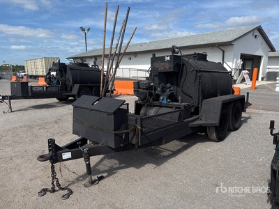 T/A 700 gal مقطورة خزان الأسفلت