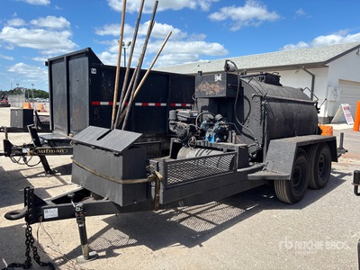 700 Gallon T/A Sealcoat Remolque tanque de asfalto