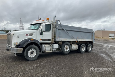 2017 Peterbilt 567 8x4 Tri/A Dump Truck