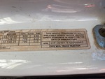 General Appearance with Motor Vehicle Safety Standards Label