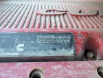 Engine with Emission Label