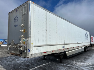 2016 Utility 53 ft x 102 in T/A Van Trailer