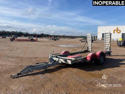 2019 Hubiere H212L14CF T/A Remorque 2 Essieux Equipment Trailer (Inoperable)