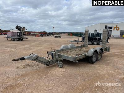 2016 ECIM Remorque 2 Essieux T/A Equipment Trailer (Inoperable)