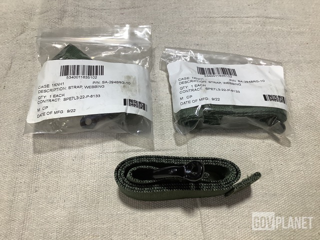 (36) M.M Reif SA-2948RG-10 Webbing Straps