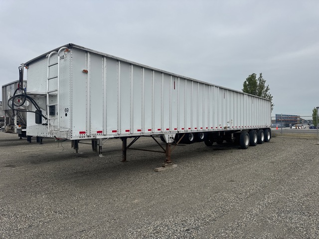 2013 Western 46 ft Quad/A Aluminum Moving Floor Trailer
