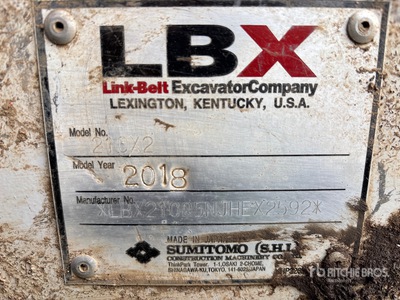 Link-Belt 210LX Tracked Excavator (Inoperable)