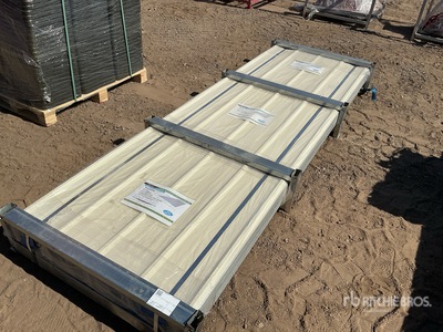 Quantity of (150) 2026 STARVOX S3048Q Galvalume Corrugated Steel Panels Divers - Matériaux de construction (Unused)