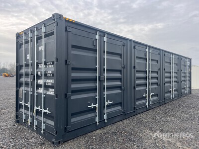 2025 40 ft Multi-Door Storage Container