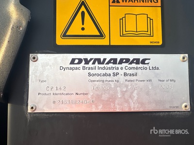 2009 Dynapac CP142 9 Wheel Compactador de Ruedas