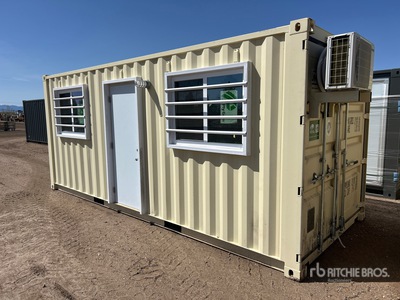 2025 20 ft x 8 ft Skid-Mounted Oficina móvil (Unused)