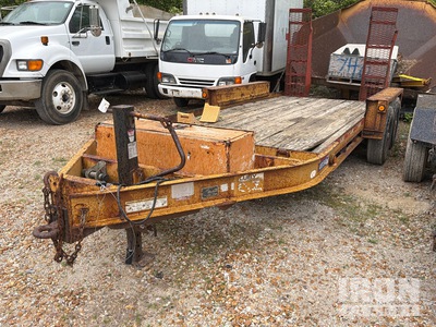 2007 Belshe Industries WB12 16 ft T/A Equipment Trailer