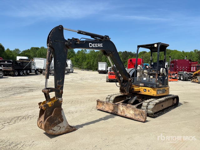 2016 John Deere 50G Mini Excavator