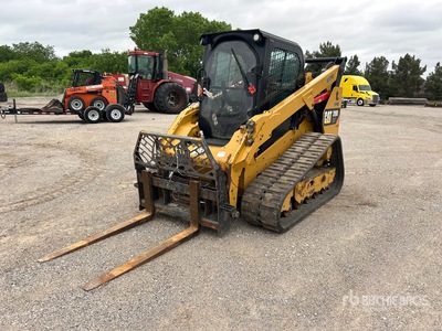 2019 Cat 299D2XHP Two-Speed Compacte Schranklader