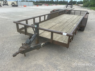 2001 Texas Bragg 20BP 20 ft T/A Nutzfahrzeug-Anhänger