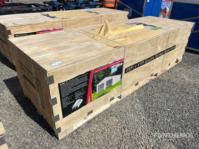2026 SUNTOP S2541 Double Garage Metal Storage Building (Unused)