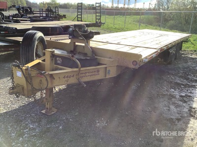 2009 Cam Superline 24 ft T/A Tilt Deck Trailer